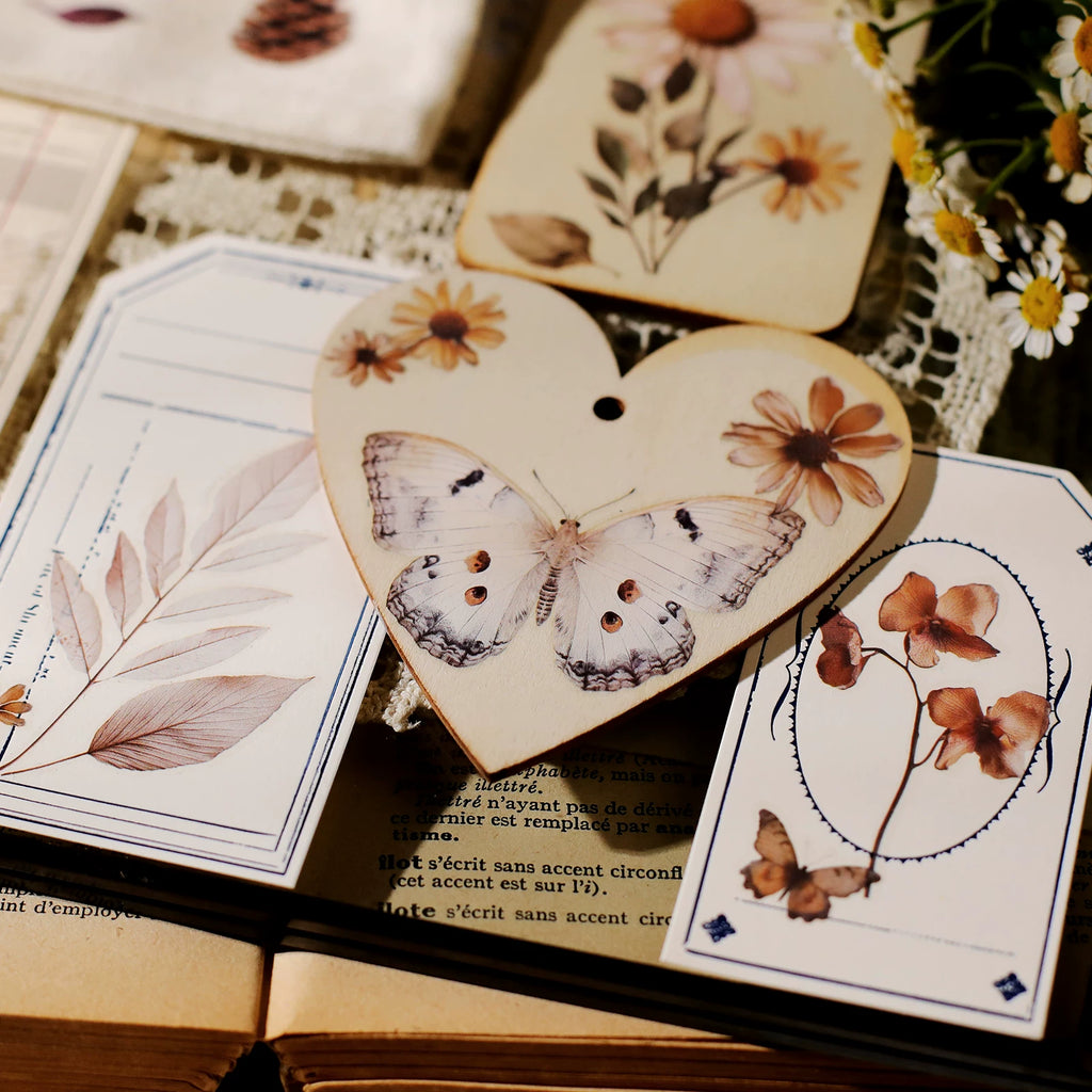 Butterfly Matte Rub-on Transfers