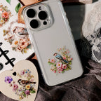 Flowers and Birds UV-DTF Rub-on Stickers