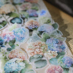 Hydrangea Vellum Stickers