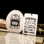 Kitchen Phrases UV-DTF Rub-on Stickers