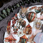 Circus Vellum Stickers