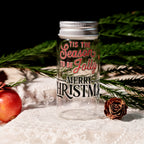 Christmas Black and Red Quotes UV-DTF Rub-on Stickers