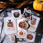 Halloween Dark Matte Rub-on Transfers