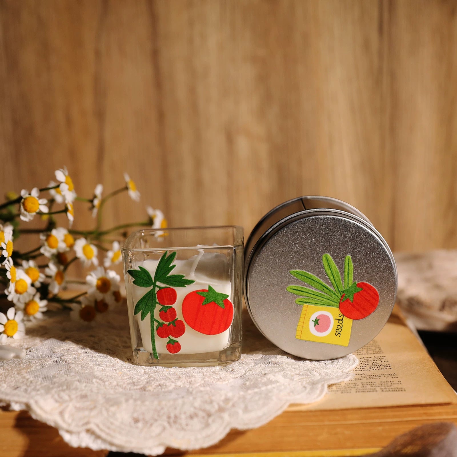 Spring Farm UV-DTF Rub-on Stickers