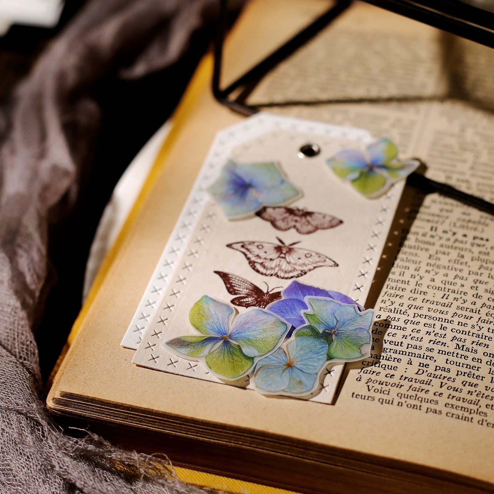 Butterfly Matte Rub-on Transfers