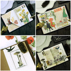 Larger Flowers Vellum Stickers