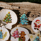 Christmas Gingerbread Man UV-DTF Rub-on Stickers