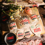 Valentine's Day Phrases UV-DTF Rub-on Stickers