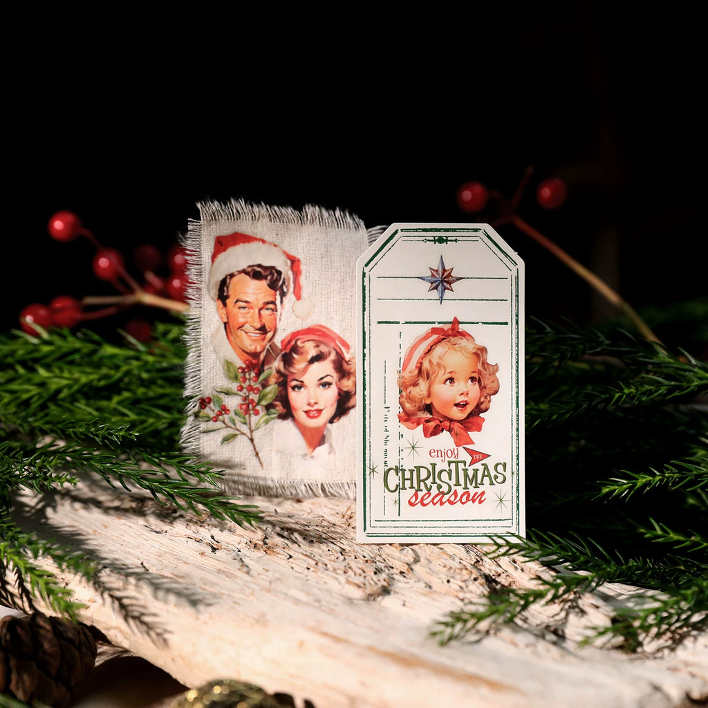 Christmas Family Matte Rub-on Transfers