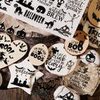 Halloween Halloween UV-DTF Rub-on Stickers