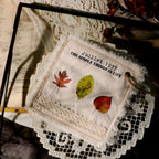 Autumn Dried Flowers Matte Rub-on Transfers