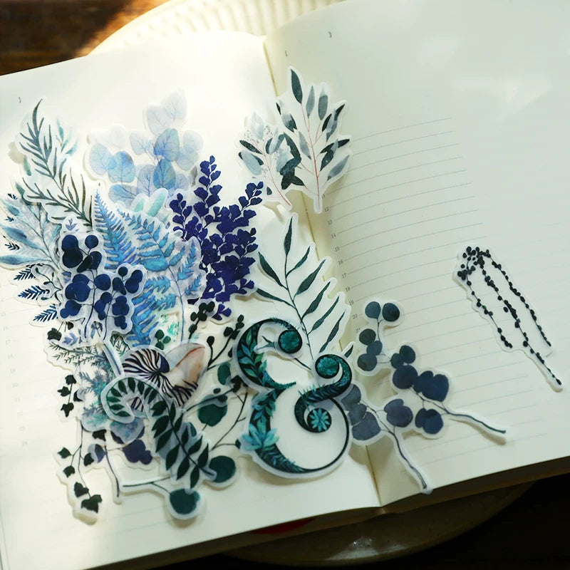 Eucalyptus Plants Vellum Stickers