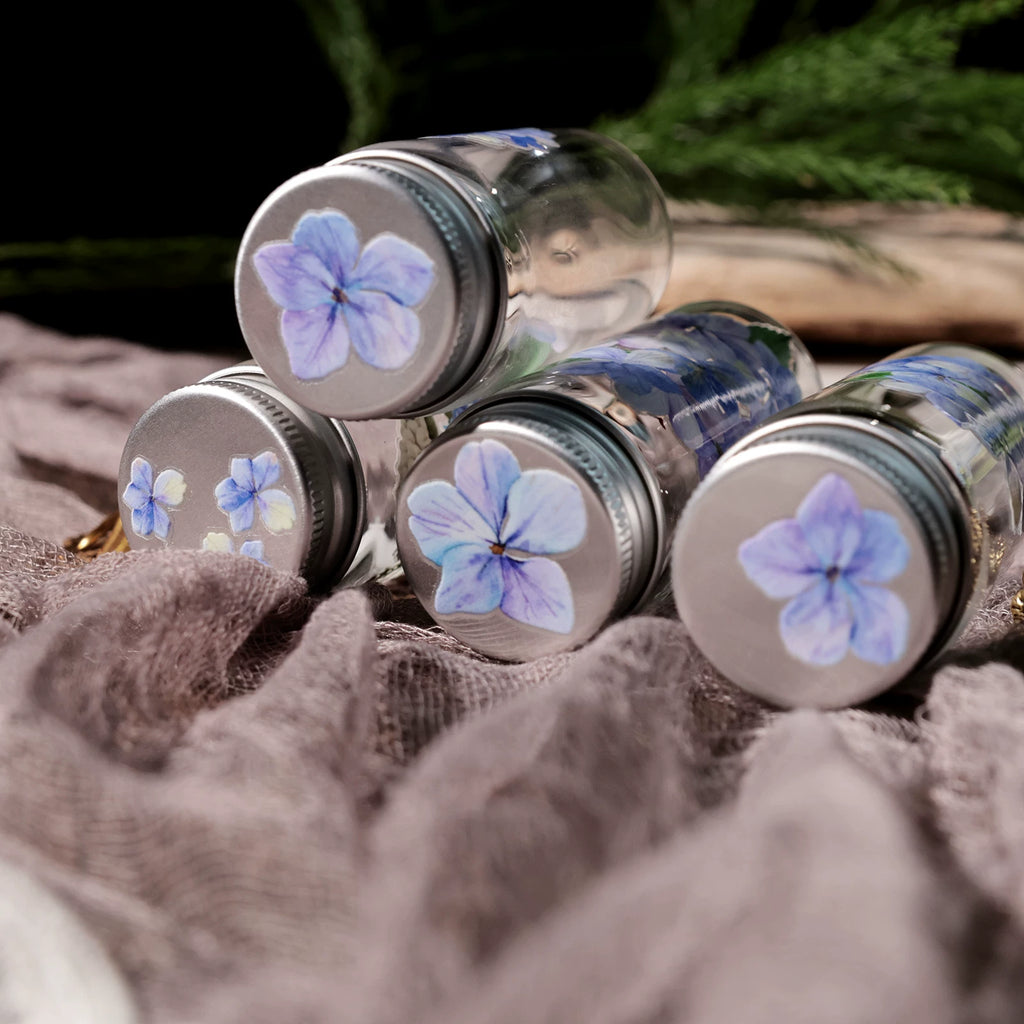Hydrangea UV-DTF Rub-on Stickers