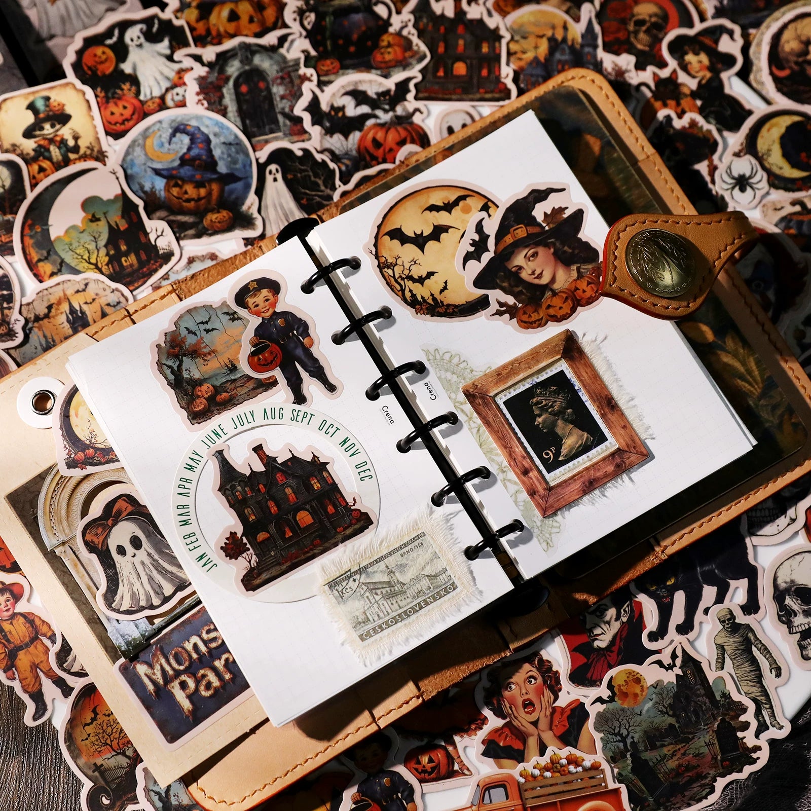 Halloween PVC Self-adhesive Stickers