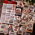Christmas Signs Matte Rub-on Transfers