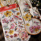 Owl Matte Rub-on Transfers
