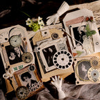 Retro Old Photos Vellum Stickers