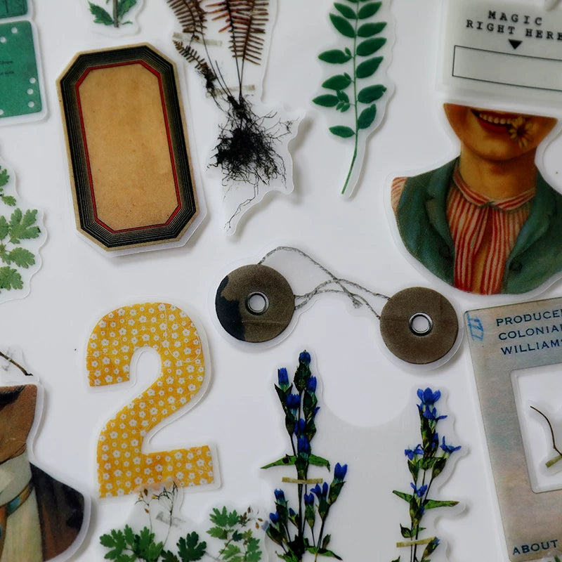 Botanist Vellum Stickers