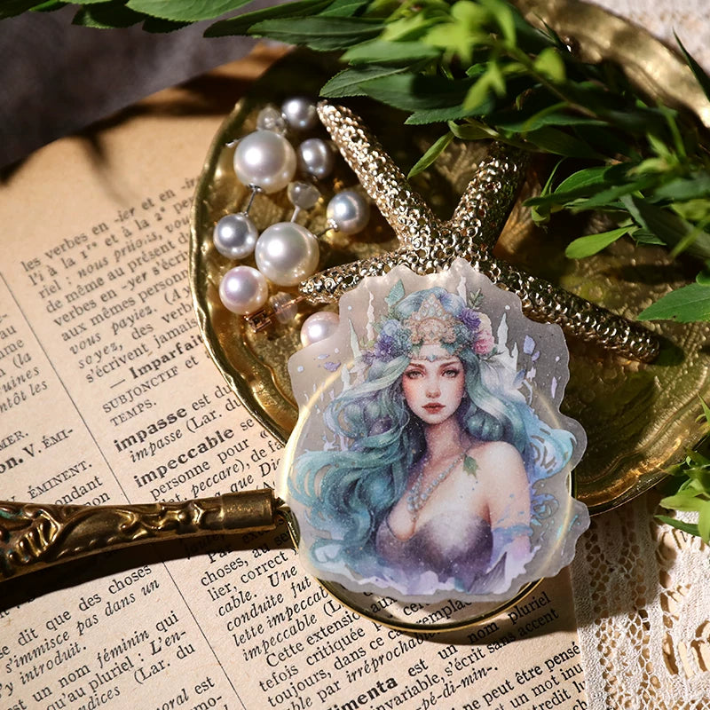 Mermaid Vellum Stickers