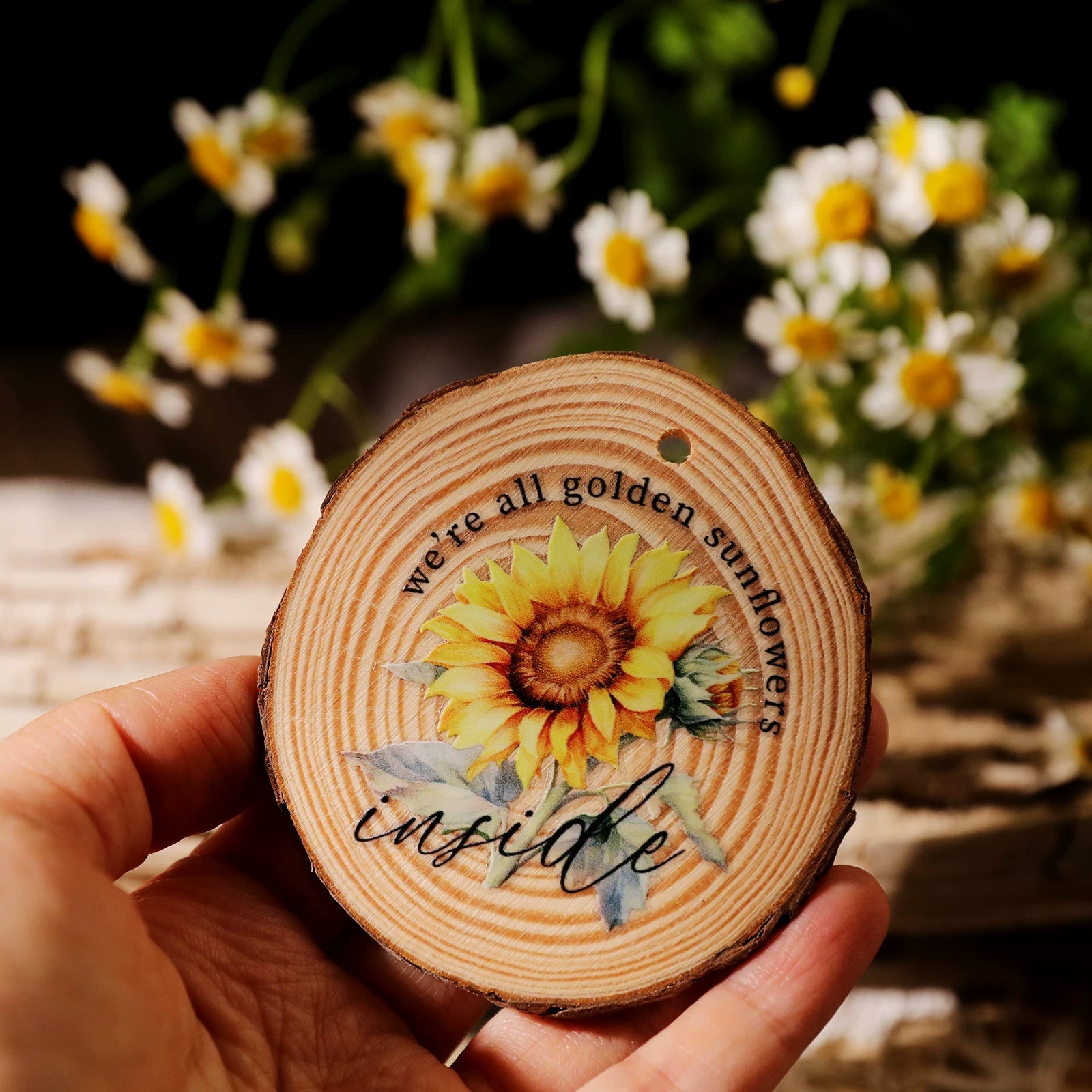 Flower Phrases UV-DTF Rub-on Stickers