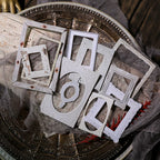 Ephemera Dial Photo Frame Paper Cards