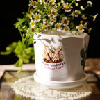 Flower Inspirational Phrases UV-DTF Rub-on Stickers