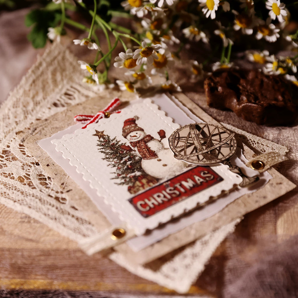 Christmas Signs Matte Rub-on Transfers