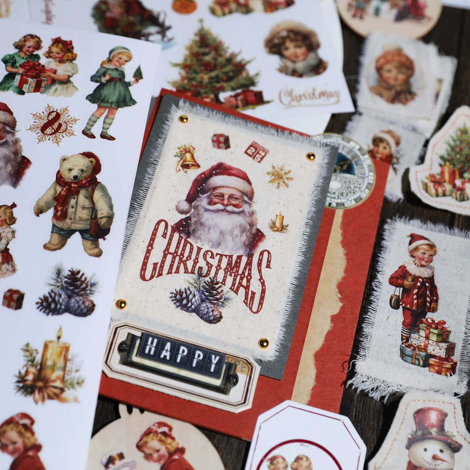 Christmas Classics Matte Rub-on Transfers