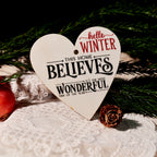 Christmas Black and Red Quotes UV-DTF Rub-on Stickers