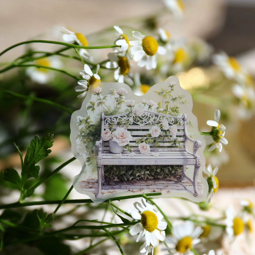 Spring Easter Garden Vellum Stickers
