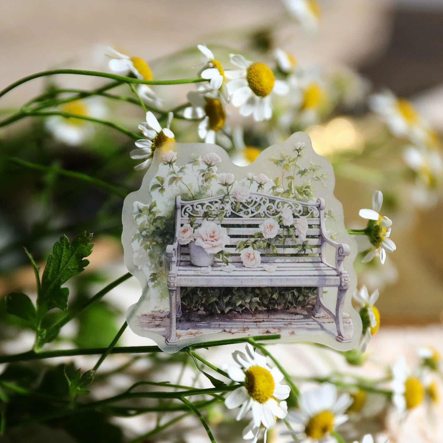 Spring Easter Garden Vellum Stickers