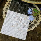 Words and Phrases Strips Self-adhesive Stickers
