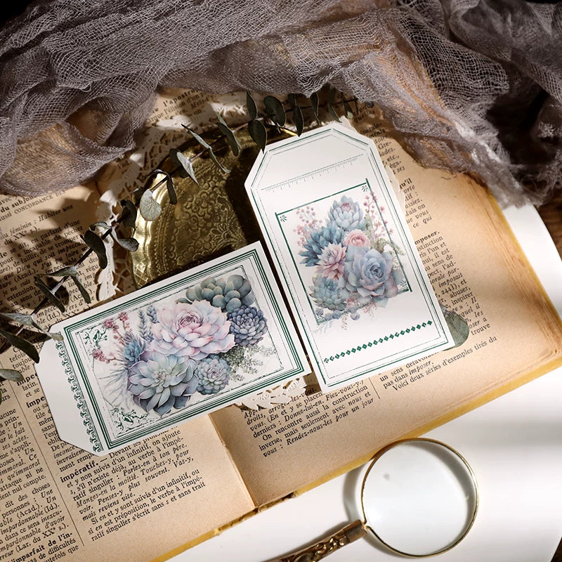 Succulent Vellum Stickers