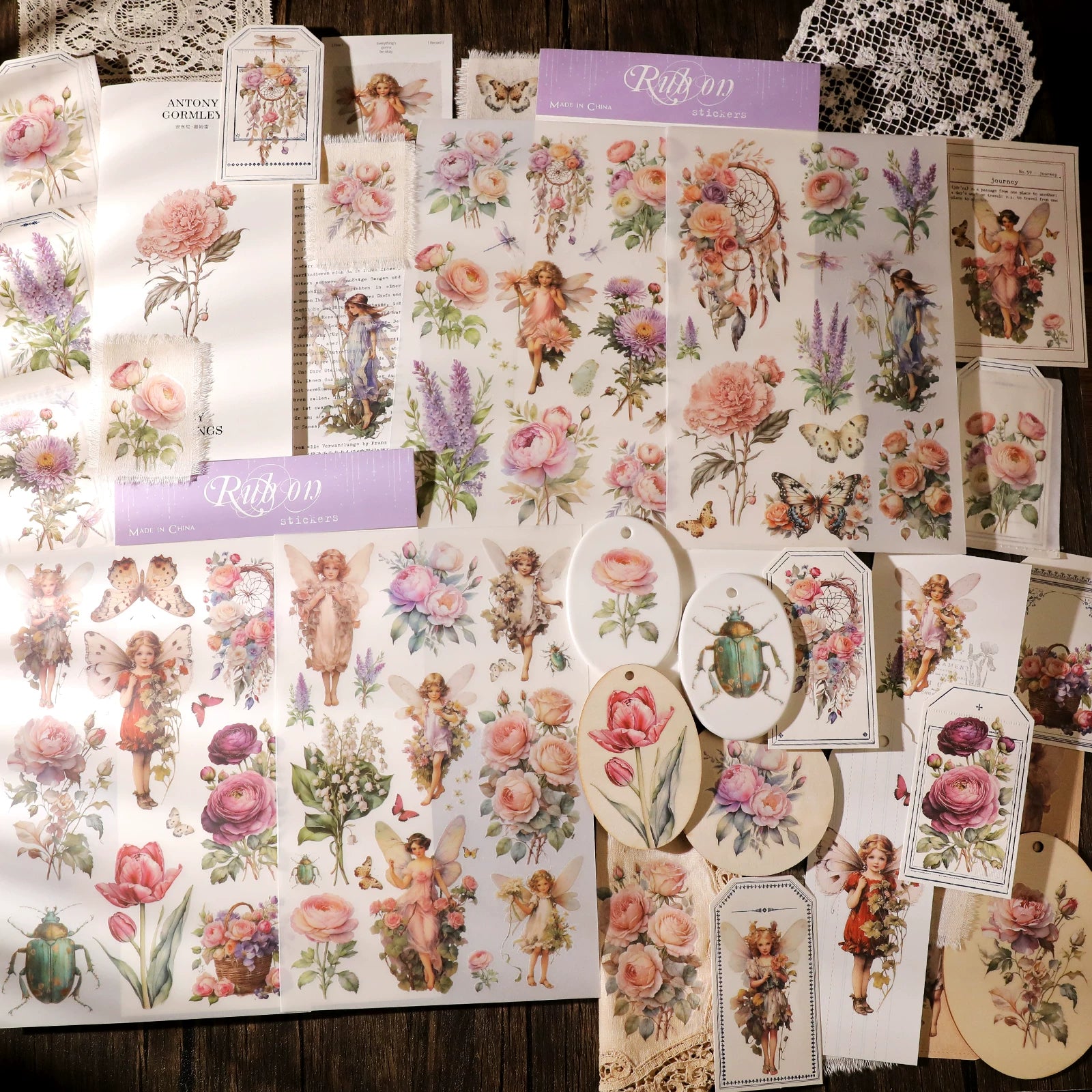 Fairy Matte Rub-on Transfers