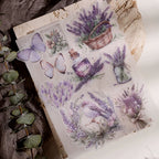 Lavender Vellum Stickers