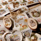 Easter Matte Rub-on Transfers - Blue