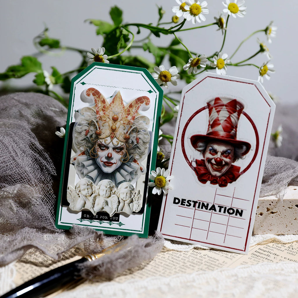 Circus Vellum Stickers
