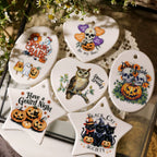 Halloween Colorful UV-DTF Rub-on Stickers