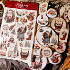 Christmas Matte Rub-on Transfers