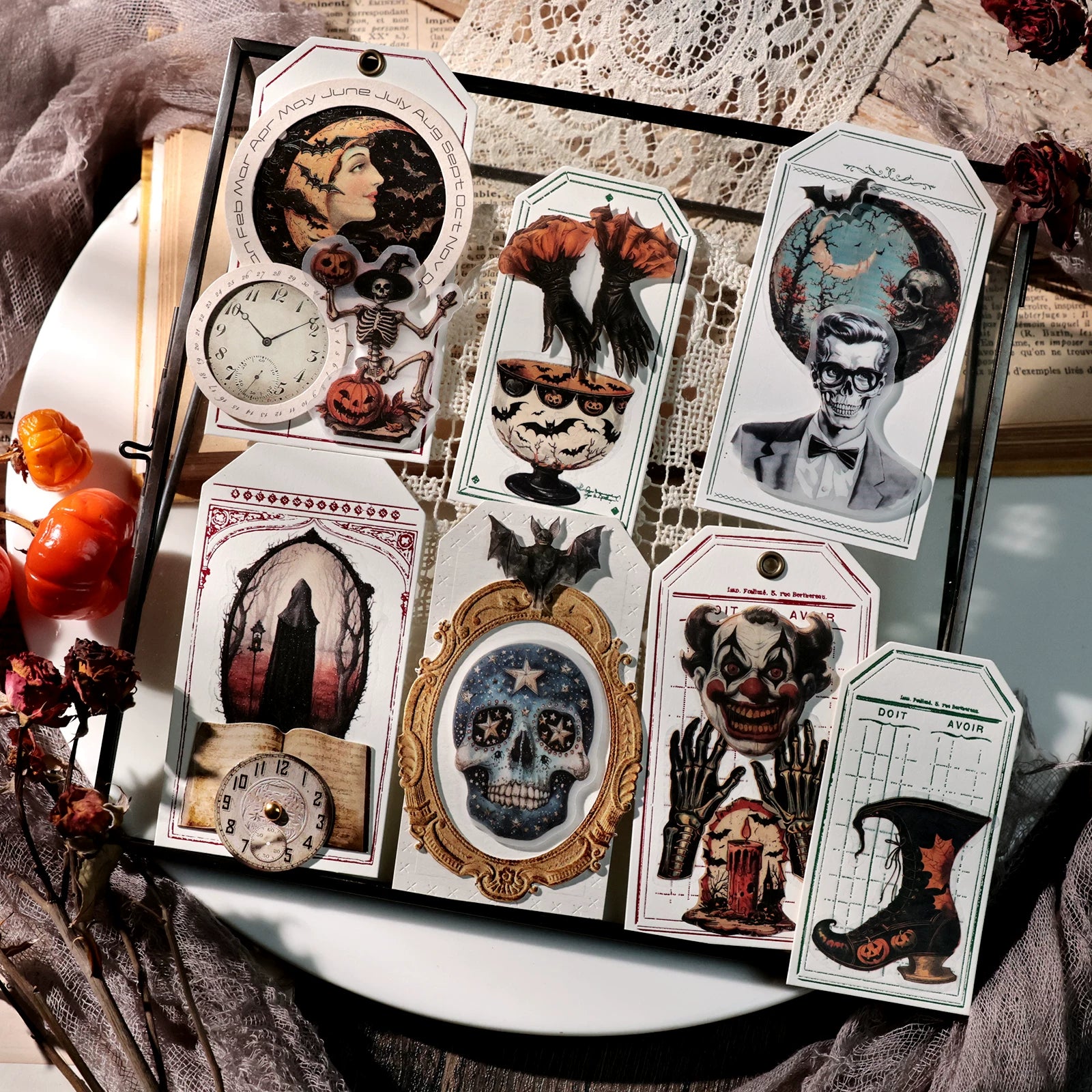 Halloween Adventure Vellum Stickers