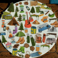 Camping Vellum Stickers