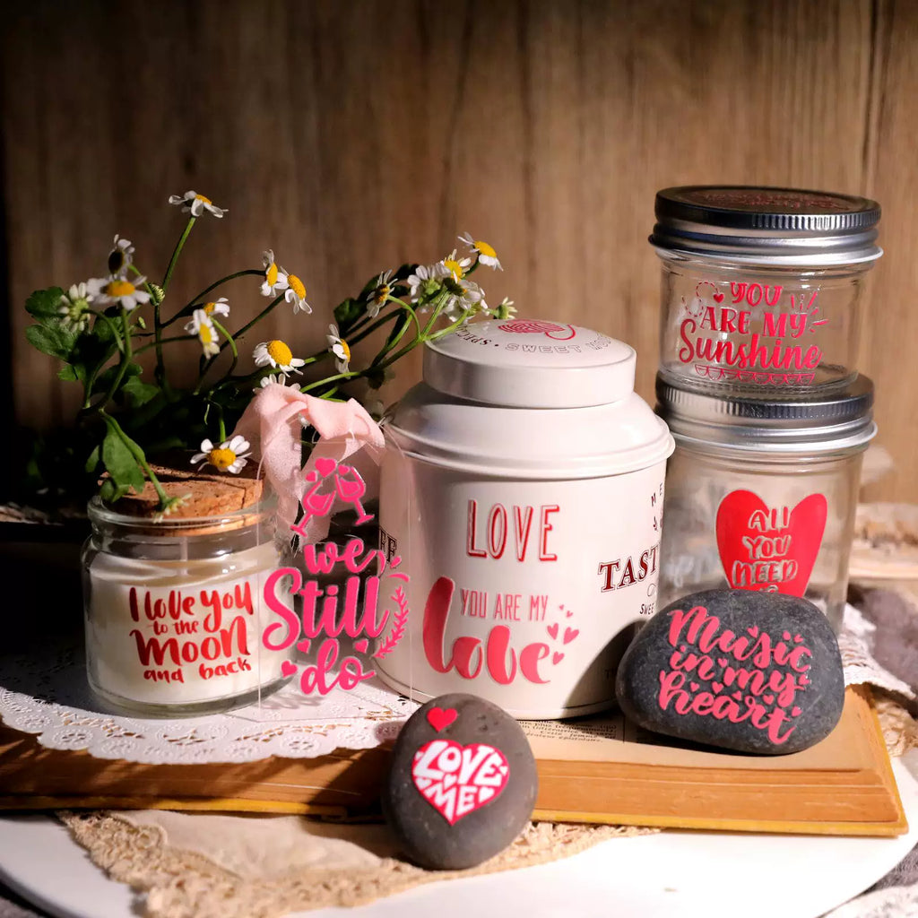 Valentine's Day UV-DTF Rub-on Stickers