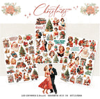 Christmas Family Matte Rub-on Transfers