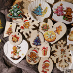 Christmas Gingerbread Man UV-DTF Rub-on Stickers