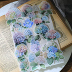 Hydrangea Vellum Stickers