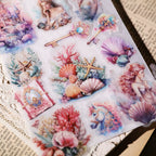 Mermaid Vellum Stickers