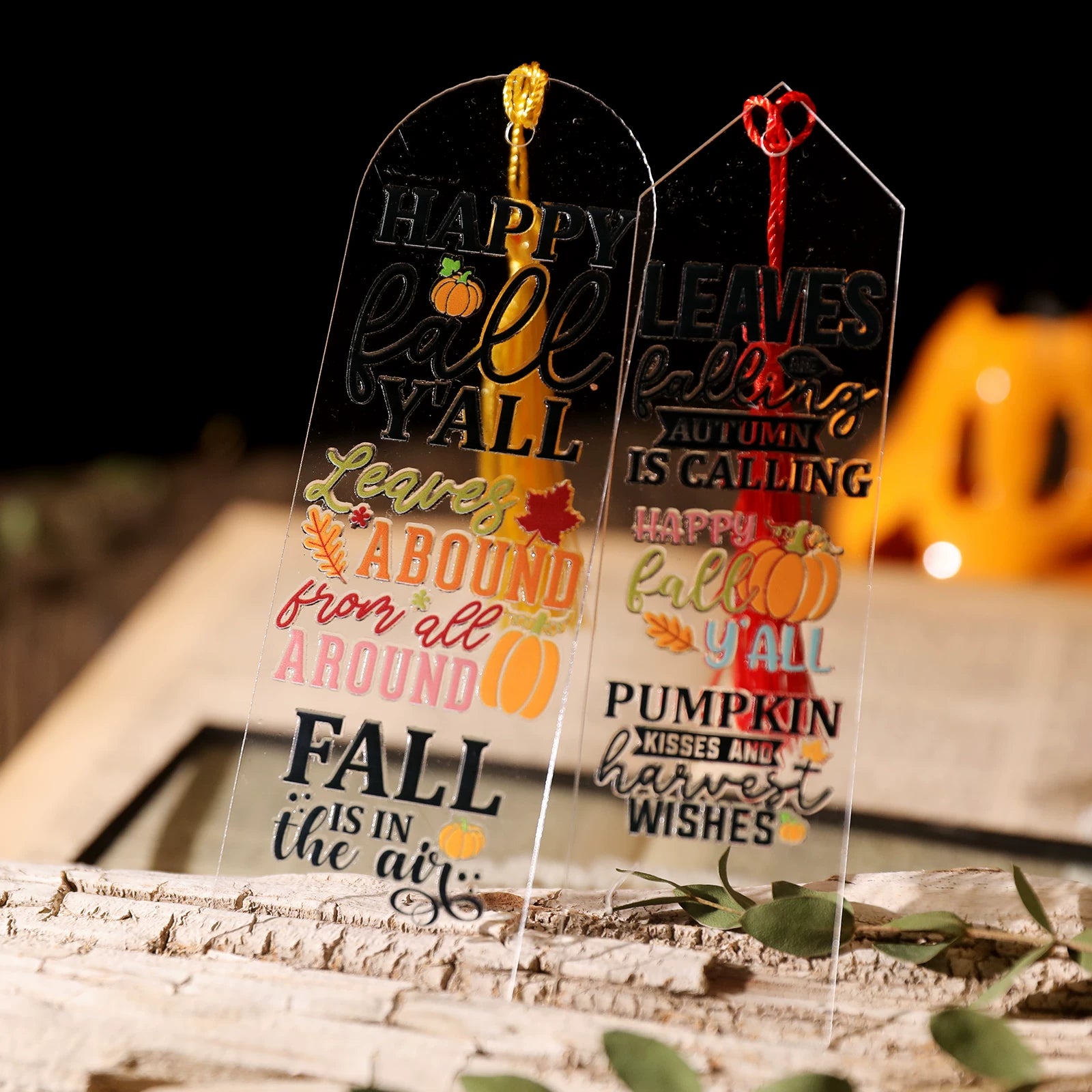 Thanksgiving Quotes UV-DTF Rub-on Stickers