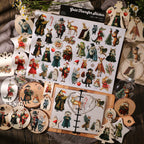 Christmas Magical Creatures UV-DTF Rub-on Stickers