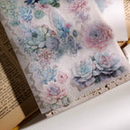Succulent Vellum Stickers