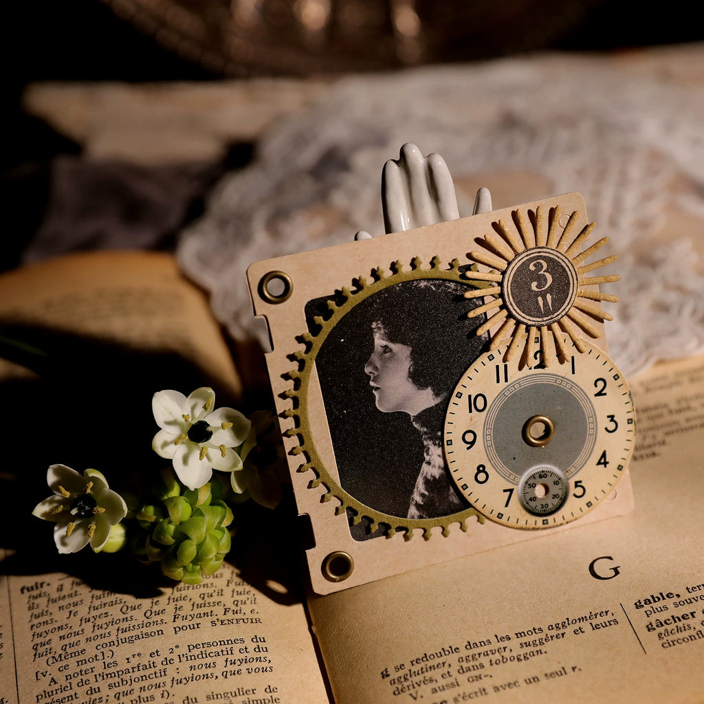 Retro Old Photos Vellum Stickers